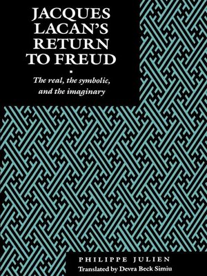 cover image of Jacques Lacan's Return to Freud